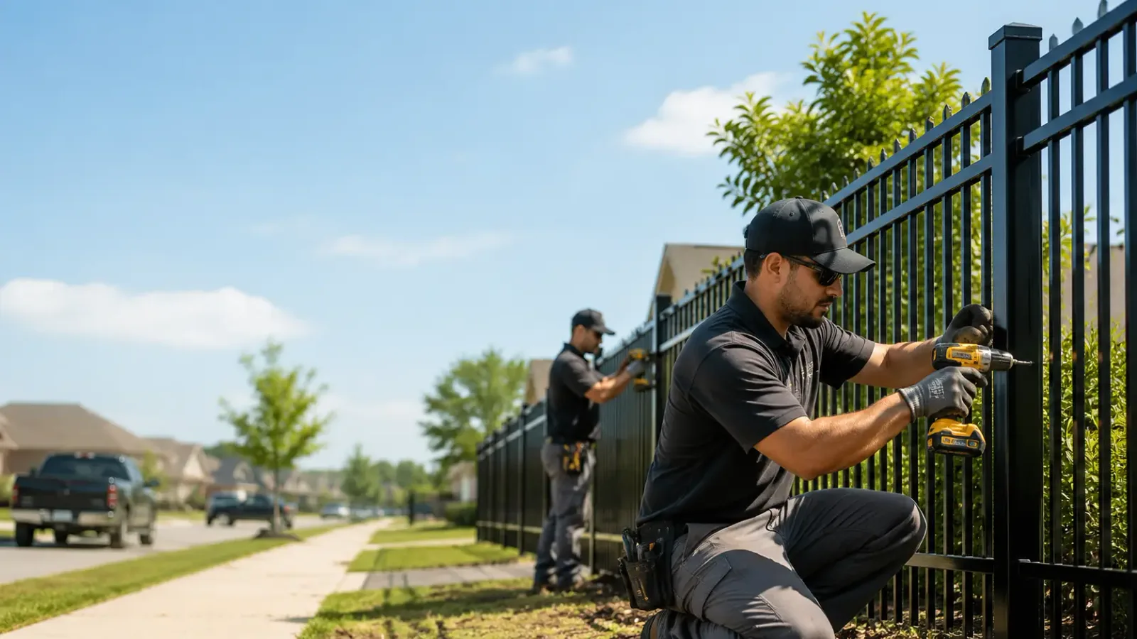 Metal Fence Installation in Wellesley Island, NY